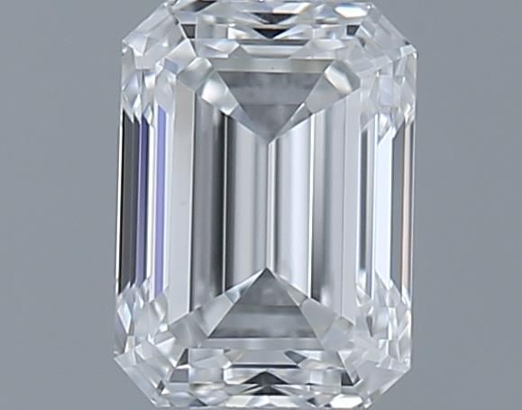 0.6ct Emerald E VS1 Natural Diamond