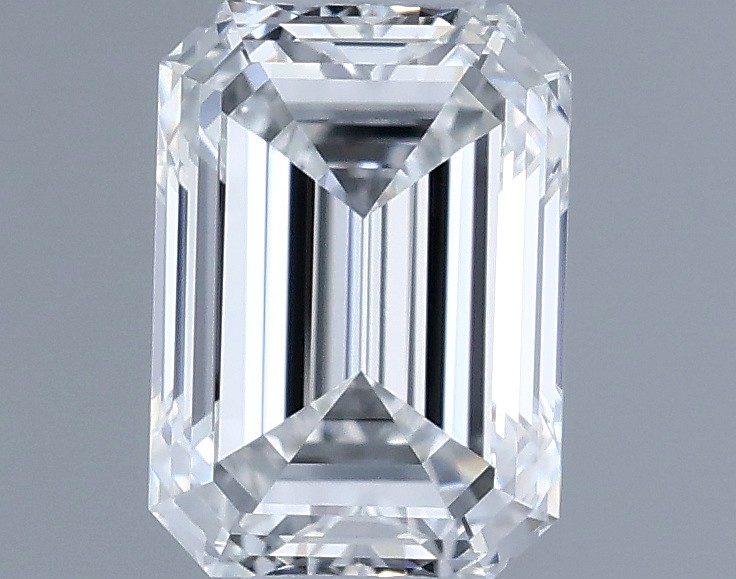 0.53ct Emerald F VVS1 Natural Diamond