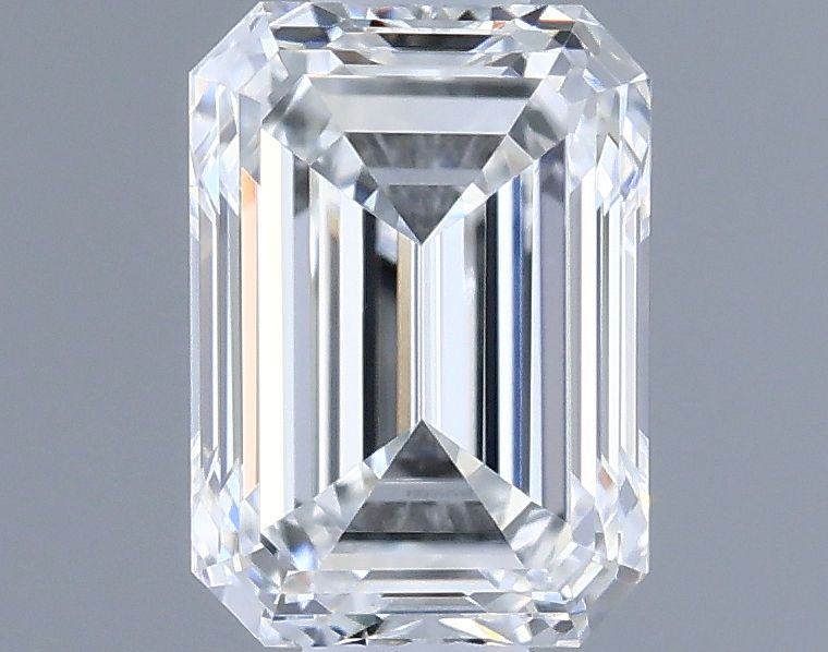 0.51ct Emerald F VVS2 Natural Diamond