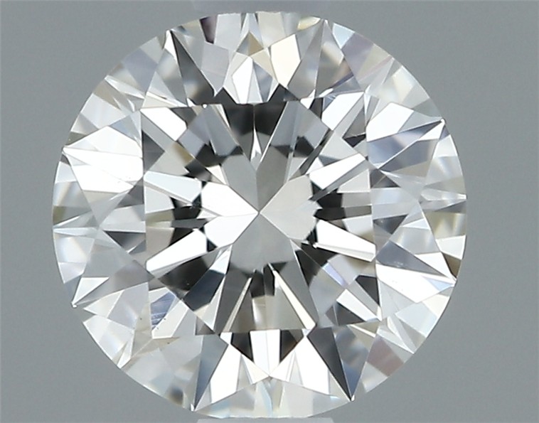 0.7ct Round H VS2 Natural Diamond