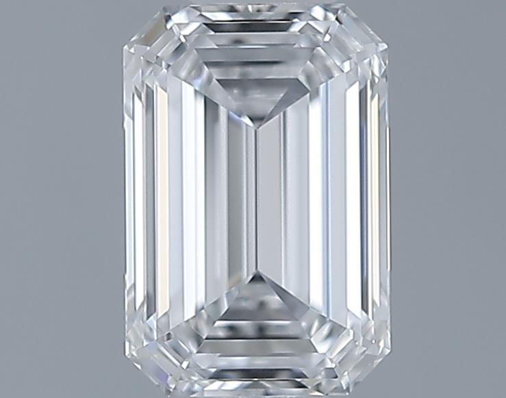 0.7ct Emerald D VVS1 Natural Diamond