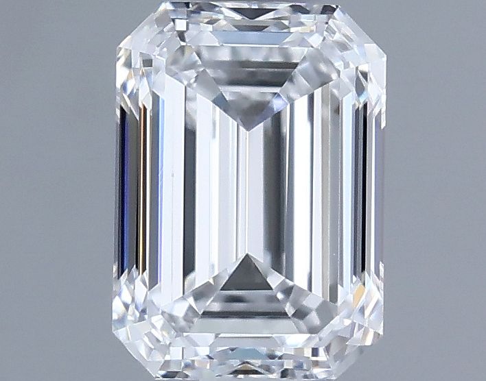0.72ct Emerald D VVS2 Natural Diamond