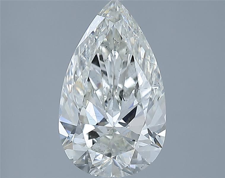 2ct Pear J SI2 Natural Diamond