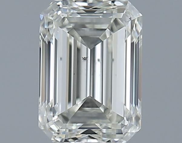 0.9ct Emerald K SI1 Natural Diamond