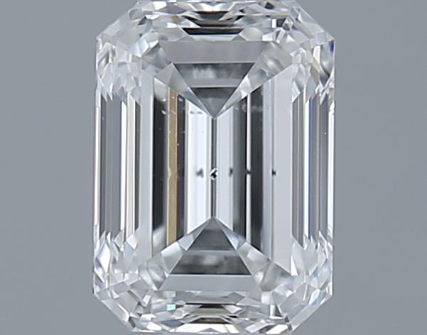 0.9ct Emerald E SI1 Natural Diamond