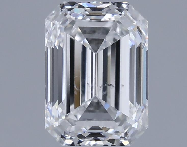0.71ct Emerald E SI1 Natural Diamond