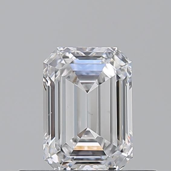 0.5ct Emerald D VS2 Natural Diamond