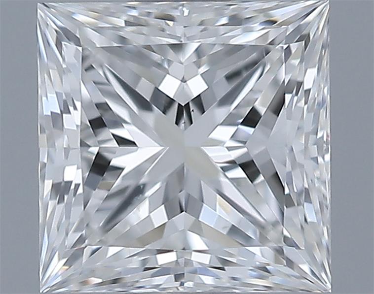 0.71ct Princess F SI1 Natural Diamond