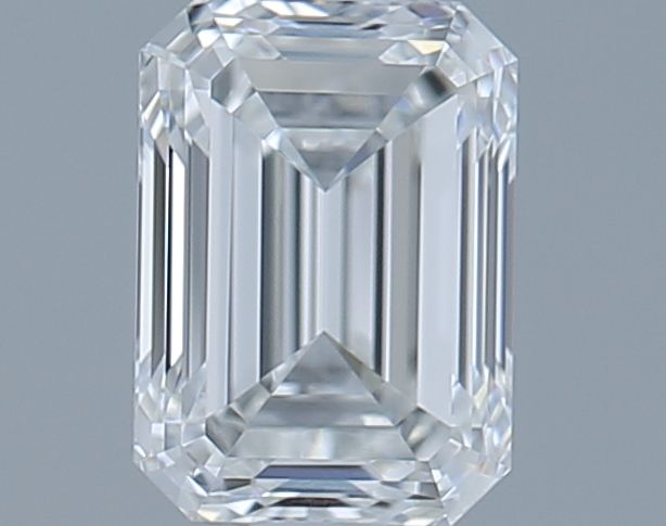 0.7ct Emerald F VVS1 Natural Diamond