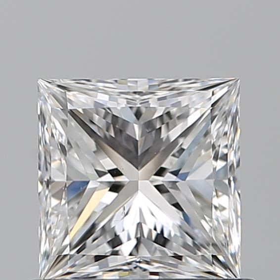 0.84ct Princess E VS2 Natural Diamond