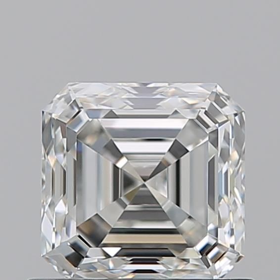 0.9ct Asscher G VVS2 Natural Diamond