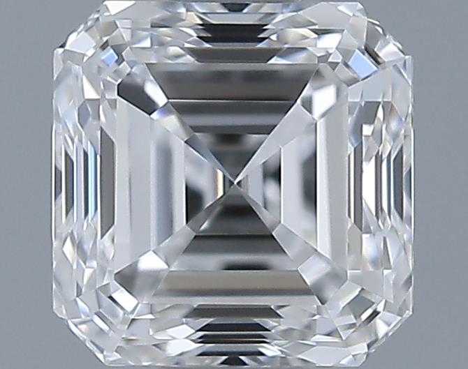 0.61ct Asscher D VVS2 Natural Diamond