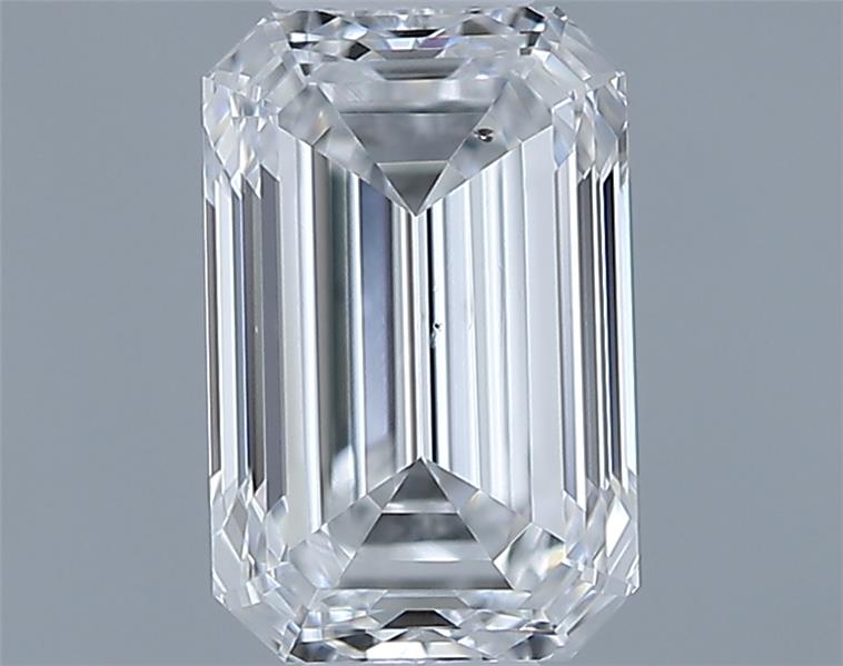 0.61ct Emerald E SI1 Natural Diamond