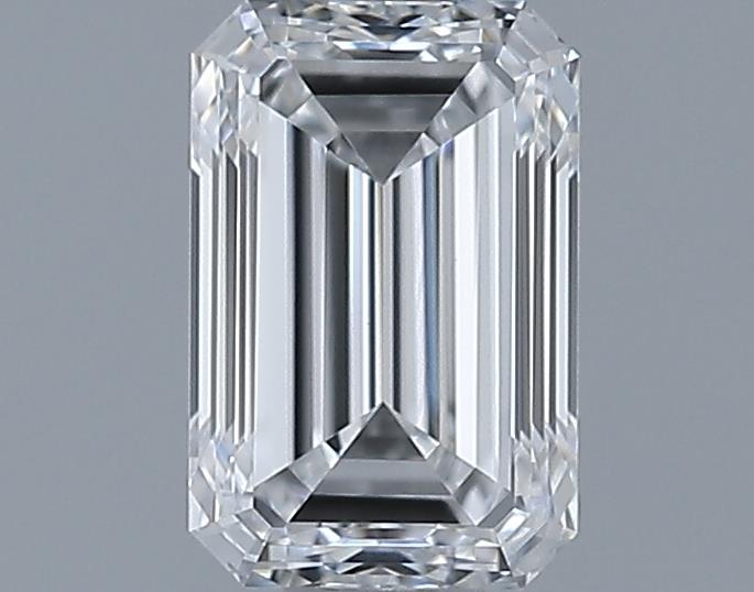 0.53ct Emerald D VVS2 Natural Diamond