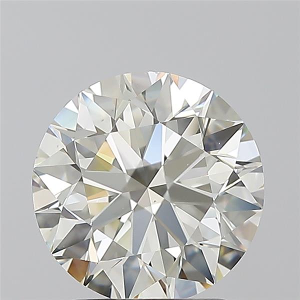 2.01ct Round L VS2 Natural Diamond