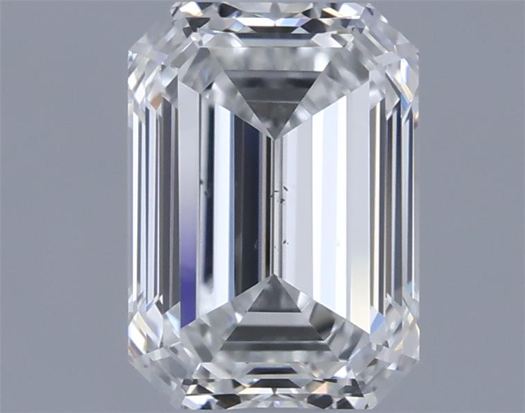 0.82ct Emerald F VS2 Natural Diamond