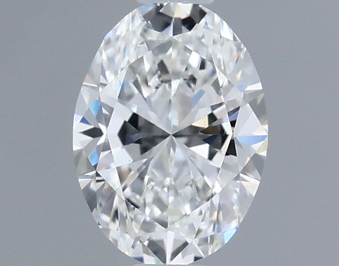 0.51ct Oval F VS1 Natural Diamond