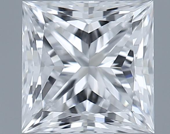 0.52ct Princess D VVS2 Natural Diamond