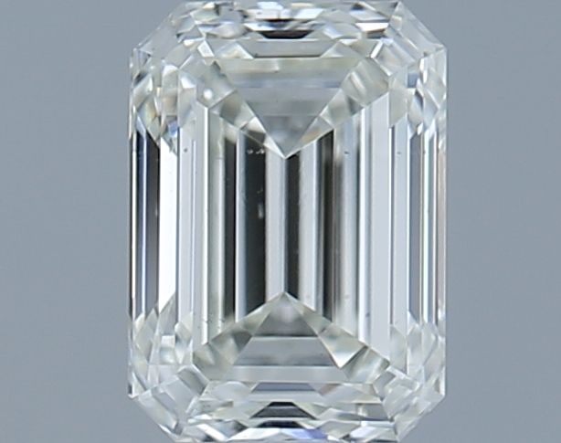 0.9ct Emerald K SI1 Natural Diamond