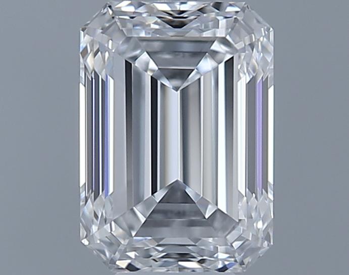 0.51ct Emerald E IF Natural Diamond