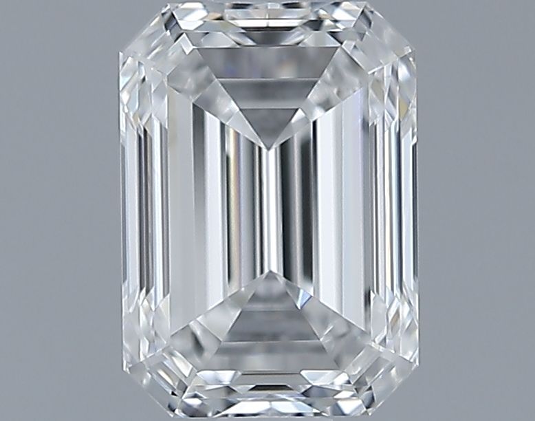 1.01ct Emerald F VVS1 Natural Diamond