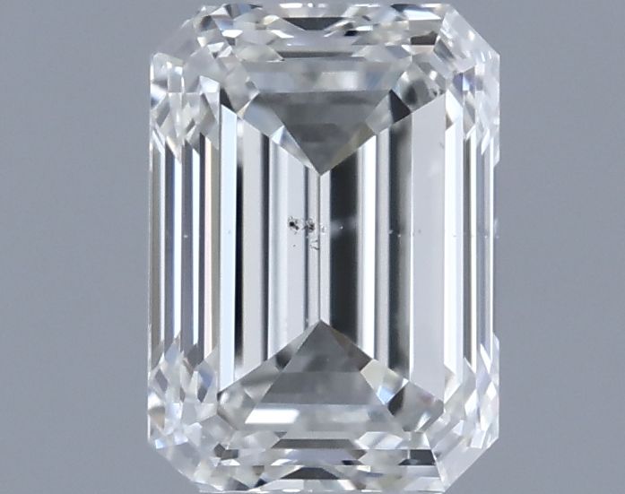 0.71ct Emerald H SI1 Natural Diamond
