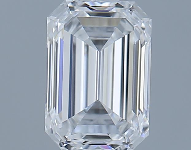 0.72ct Emerald D VVS1 Natural Diamond