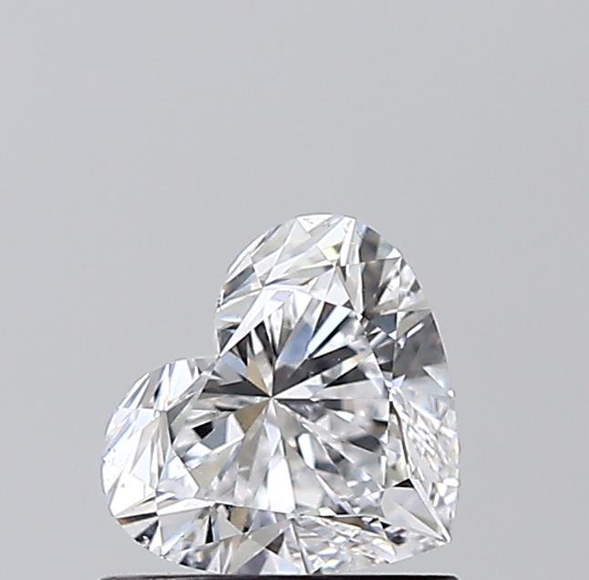 0.81ct Heart D SI1 Natural Diamond
