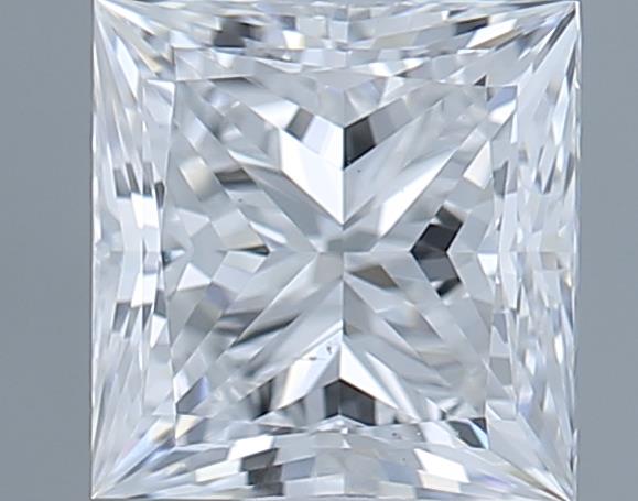 0.7ct Princess E VS2 Natural Diamond