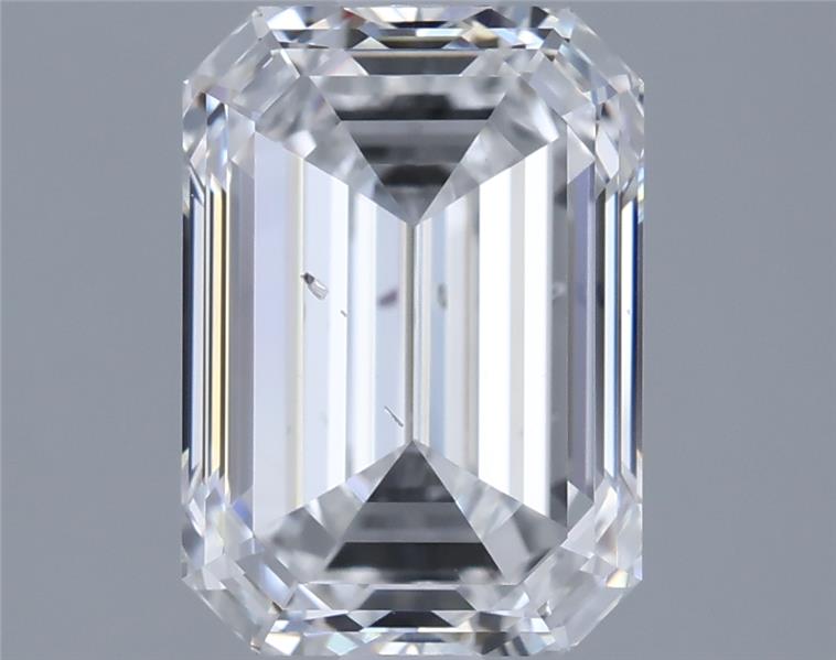 2.11ct Emerald E SI2 Natural Diamond