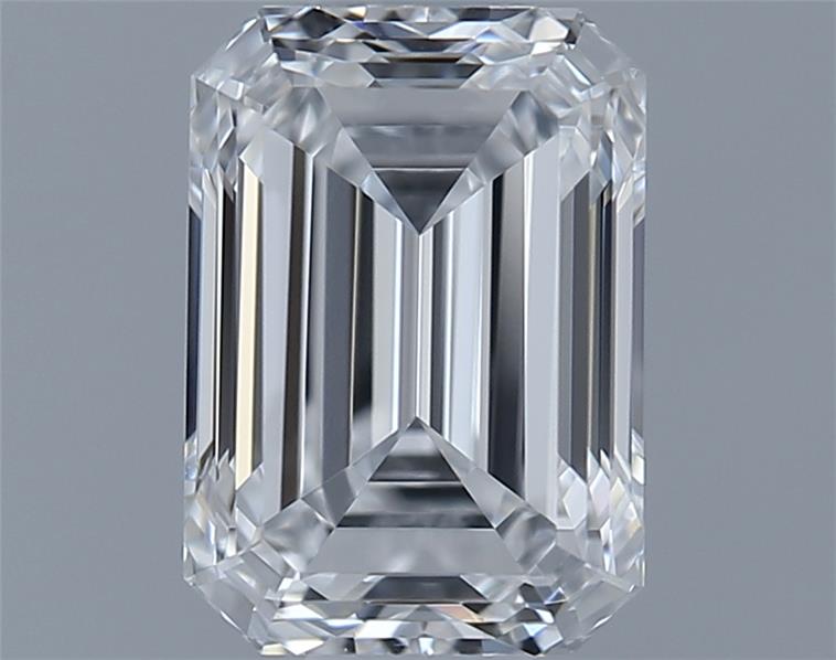 0.81ct Emerald D VVS2 Natural Diamond