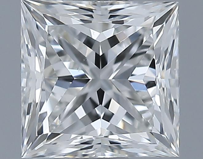 0.81ct Princess H VS2 Natural Diamond