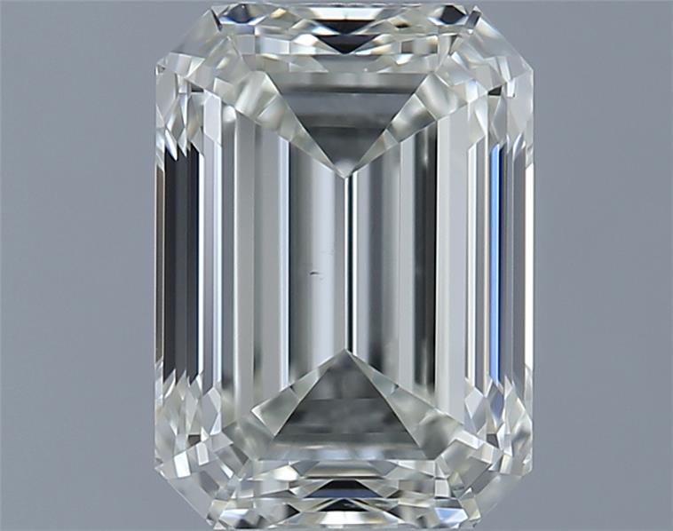 0.9ct Emerald L SI1 Natural Diamond