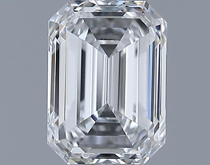 0.9ct Emerald D VVS2 Natural Diamond
