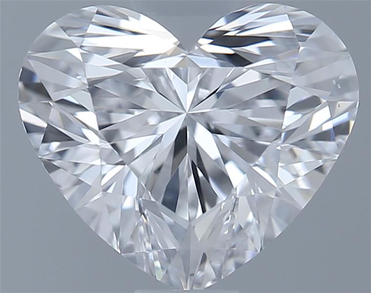 1.02ct Heart D VS2 Natural Diamond
