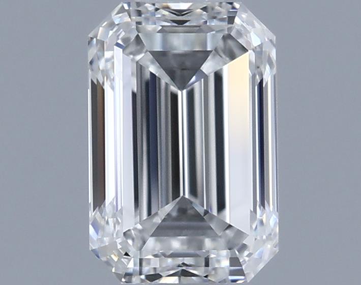 0.9ct Emerald F VVS2 Natural Diamond