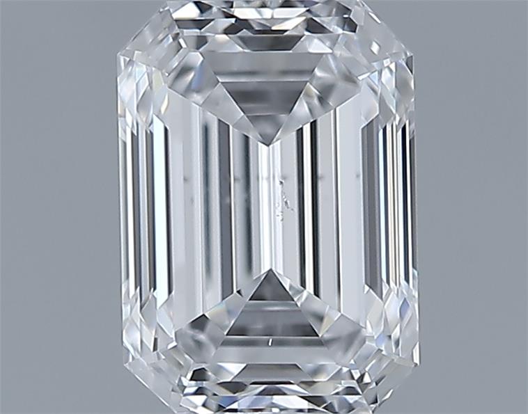 0.81ct Emerald D SI1 Natural Diamond