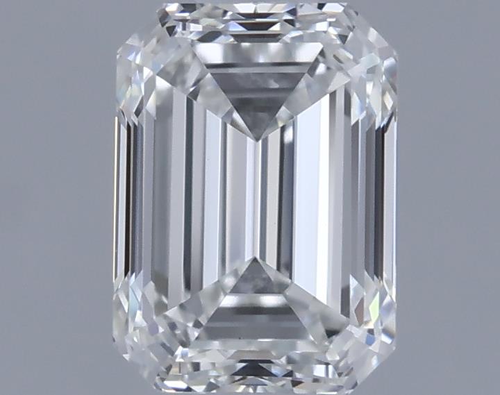 0.71ct Emerald F VS1 Natural Diamond