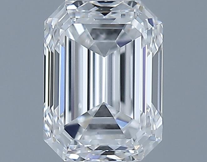 0.9ct Emerald E VS1 Natural Diamond