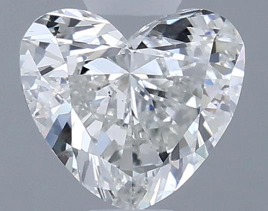 0.9ct Heart H SI1 Natural Diamond
