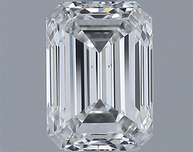 1.71ct Emerald G VS2 Natural Diamond