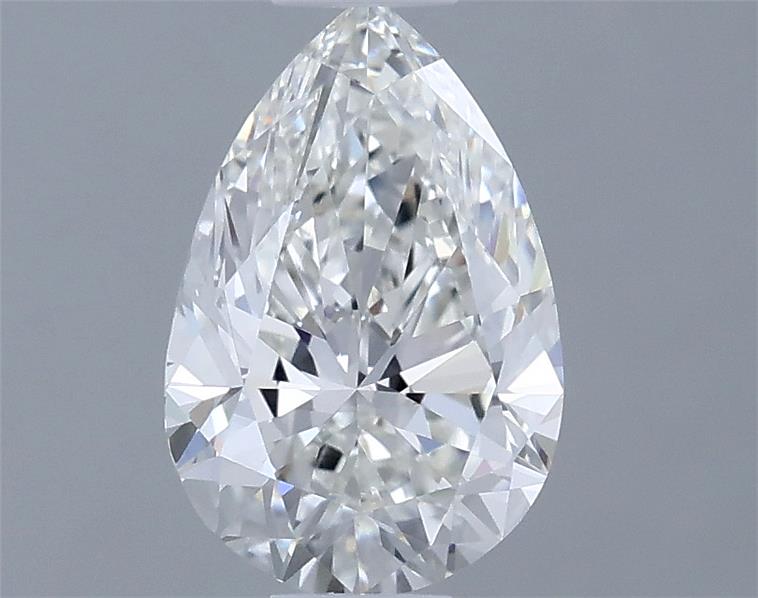 0.91ct Pear H IF Natural Diamond