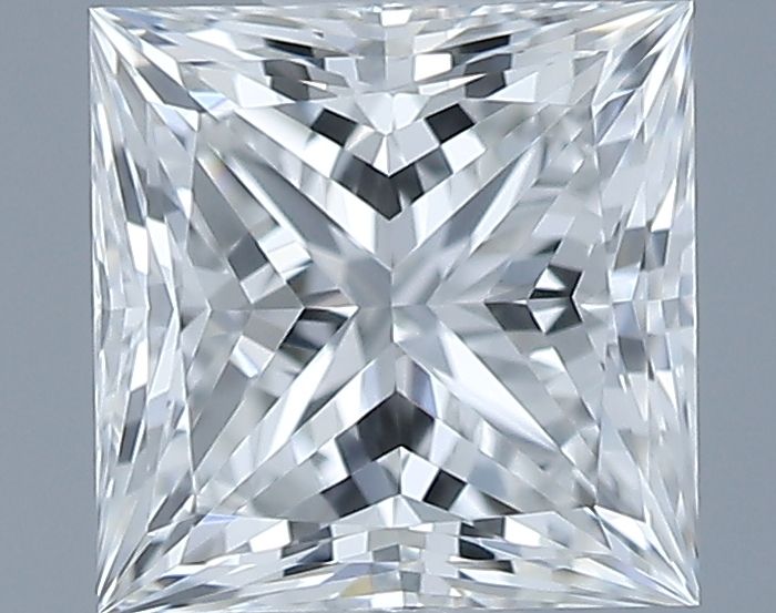 0.53ct Princess F VVS1 Natural Diamond
