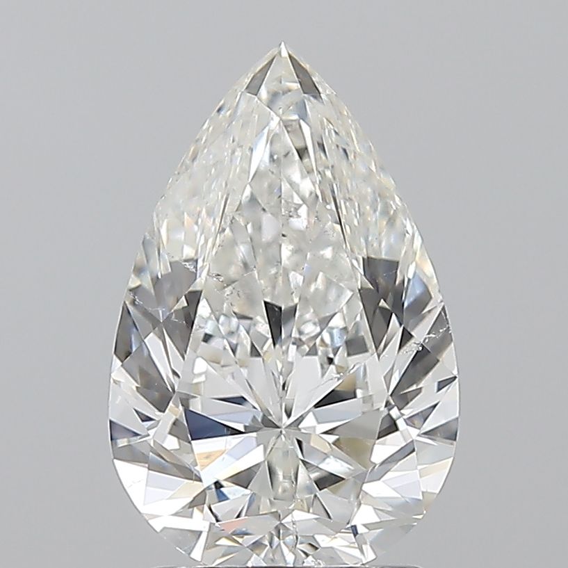 2ct Pear G SI2 Natural Diamond