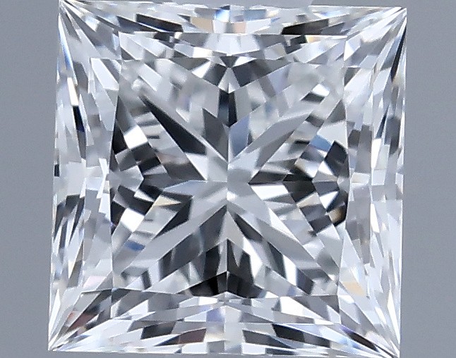 0.53ct Princess F IF Natural Diamond
