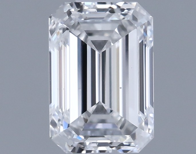 0.6ct Emerald E VS2 Natural Diamond