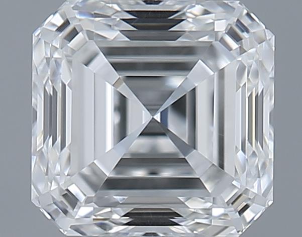0.72ct Asscher F VS1 Natural Diamond