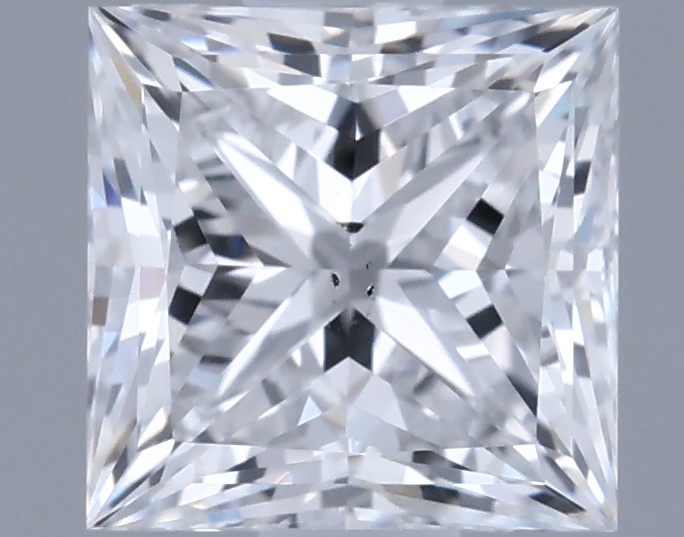 0.7ct Princess D SI1 Natural Diamond