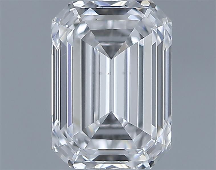 0.9ct Emerald D VS2 Natural Diamond