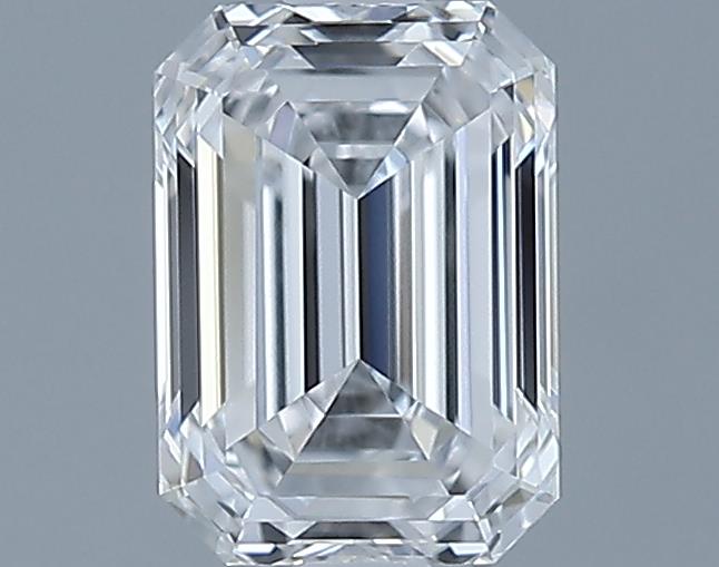 0.74ct Emerald D VVS1 Natural Diamond